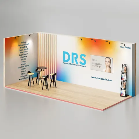 Ahşap Stand (Doğal ve Şık Tanıtım Standı)
